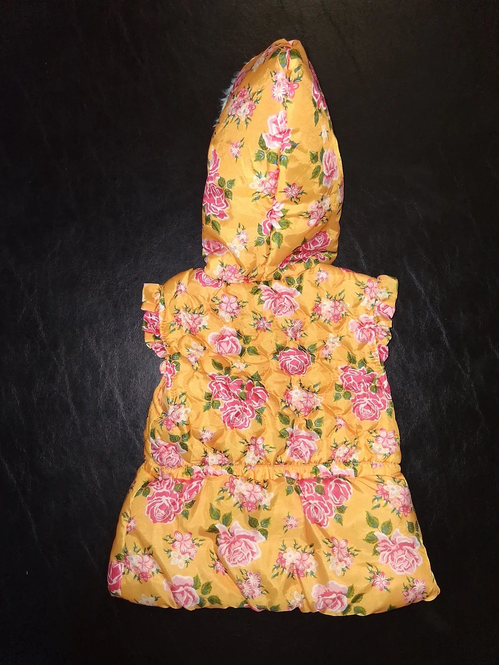 Little Lass Yellow Lined Jacket